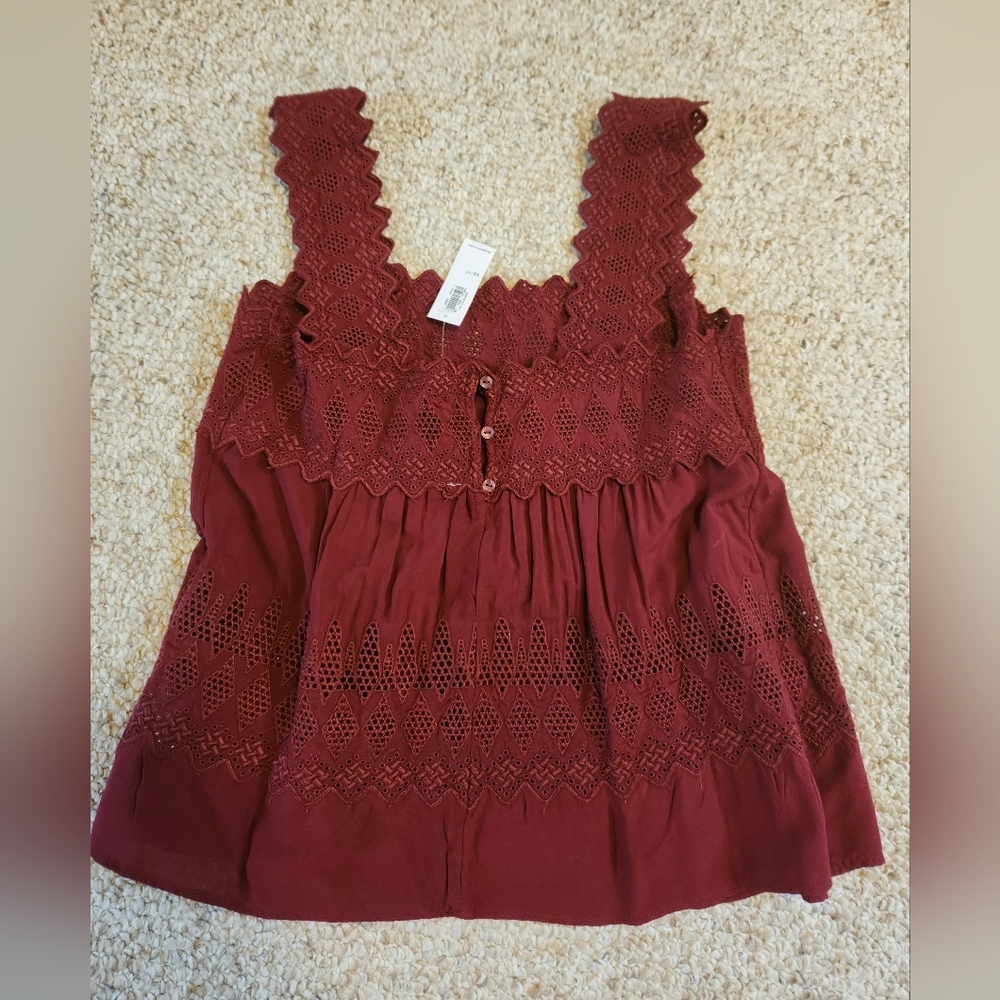 Boho Crocheted Tank - Picture 2 of 5